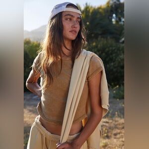 FP Casual Tan Women's Top